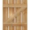 Ekena Millwork Spaced Board-n-Batten Shutters w/Z-Bar, Rough Sawn Western Red Cedar, 23W x 28H, PR RBS06Z23X028RWR - alternate 4